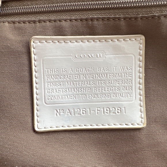 Coach Signature Shoulder Bag - Picture 9 of 9
